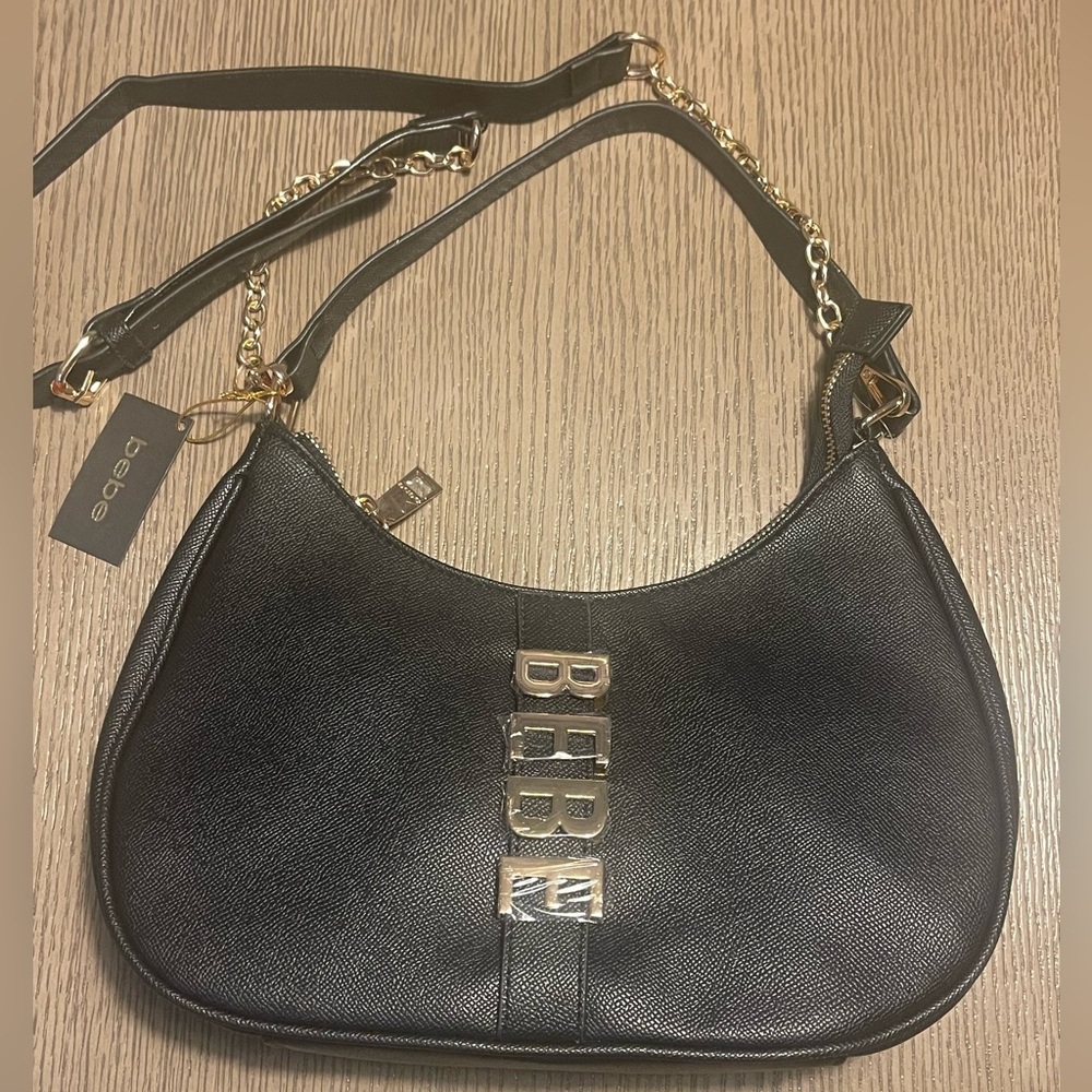NWT 🩶 BEBE Emmett Small Hobo Bag & crossbody.
